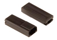 1-1544408-3 TE Connectivity Crimp Terminal Housing, 6.35mm Tab Size, Natural