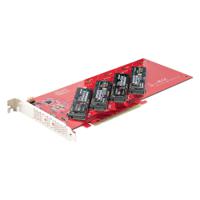 quad-m2-pcie-card-b StarTech.com 4 port M2 M-key M.2 Adapter Card
