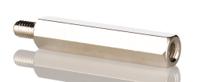 806-6689 RS PRO Standoff, M6 x M6 Thread, 50mm Body, Steel, Male/Female, 10mm Stud