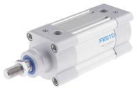 dsbc-63-50-ppva-n3 Festo Pneumatic Piston Rod Cylinder - 1383580 63 mm Bore, 50 mm DSBC Series, Double Acting Acting