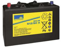 ngso120090hs0ca Sonnenschein 12V Posts Sealed Lead Acid Battery, 90Ah