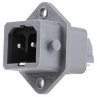 932048106-stasei-200 Hirschmann, ST IP54 Grey Panel Mount 2P Industrial Power Plug, Socket, Rated At 16A, 250 V