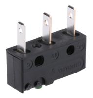 db3c-b1aa ZF Button Micro Switch, Tab Terminal, 100 mA @ 250 V dc, SPDT