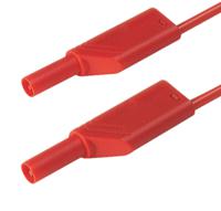 934195101 Hirschmann Test & Measurement, 16A, 1000V ac/dc, Red, 1m Lead Length