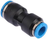 qs-10-8 Festo QS Series Reducer Nipple, Push In 10 mm to Push In 8 mm, Tube-to-Tube Connection Style, 153039