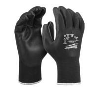 4932493240 Milwaukee General Black Polyester Polyester Work Gloves, Polyurethane Coating