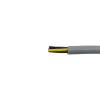470037yy-ge432 Alpha Wire 470037YY Control Cable, 3 Cores 0.75 mm² 19 AWG, Unscreened, 300 m, Grey Polyvinyl Chloride Sheath