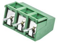 282837-3 TE Connectivity Buchanan Series PCB Terminal Block, 3-Contact, 5.08mm Pitch, Through Hole Mount, 1-Row, Screw