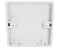 255-4746 RS PRO White 1 Gang Light Switch Cover