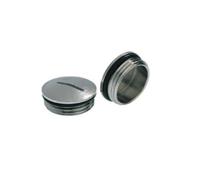 52003390 Lapp Blanking Plug, PG9, Nickel Plated Brass, 17mm Diameter, Threaded