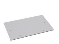 9549000 Rittal Plastic Mounting Plate, 150mm H, 220mm W for Use with PK Series