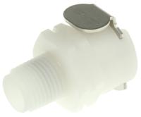 pmcd1002bspt Colder Products Hose Connector, Straight Threaded Coupling, BSPT 1/8in, 8.3 bar