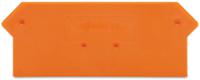 280-317 WAGO 280 Series End And Intermediate Plate for Use with Rail Mount Terminal Blocks