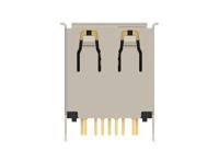 2439034-2 TE Connectivity Straight, Board Mount, Receptacle Type USB 3.2 A USB 3.2 USB Connector