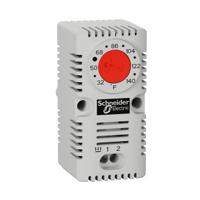 nsyccothcf Schneider Electric Thermostat, 140°F Max, DIN Rail