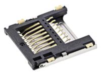 693072010801 Wurth Elektronik Micro SD Memory Card Connector