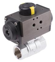 760-5589 RS PRO Ball type Pneumatic Actuated Valve, BSP 1in, 40 bar
