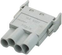 10399000-11190400 EPIC Heavy Duty Power Connector Module, 25A, Male, HBE 2.5, MCS Series, 4 Contacts