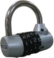 15465-bdfnli ABUS Combination Steel, Zamak Combination Padlock, 7mm Shackle, 64mm Body
