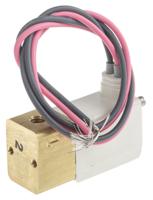 vdw12ha SMC 2/2 Pneumatic Solenoid Valve - Solenoid/Spring One-Touch Fitting 6 mm VDW Series 24V dc
