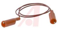 bu-3030-a-24-2 Mueller Electric Crocodile Clip Lead, 10A, 300V, Red, 600mm Lead Length