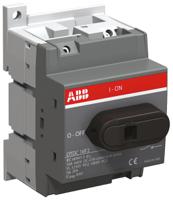 otdc25f2-1sca121455r1001 ABB 2P Pole Isolator Switch - 25A Maximum Current, IP20
