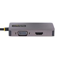 118-usbc-hdmi-vgadvi StarTech.com USB C to DVI, HDMI, VGA Adapter, USB C, 1 Supported Display(s) - 4K @ 60Hz