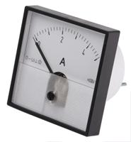 pd721mcs5a2-001 HOBUT PD72MC Analogue Panel Ammeter 0/5A Direct Connected DC DC, 72mm x 72mm Moving Coil