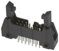 n3764-6303rb 3M 3000 Series Straight Through Hole PCB Header, 64 Contact(s), 2.54 mm Pitch, 2 Row, Shrouded