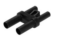 423-3096 RS PRO Black Male Banana Plug, 4 mm Connector, 36A, 45 V ac, 60V dc