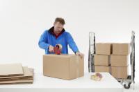 04120-00022-00 Tesa 4120 White Packing Tape, 66m x 50mm