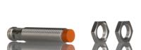 if6124 ifm electronic Inductive Threaded Barrel Proximity Sensor, M12, 7 mm Detection, PNP/NPN NO/NC, 10 → 30 V dc