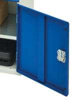 1692503711 Bott 2 Drawer Unit, Steel, 900mm x 525mm x 550mm, Blue, Grey
