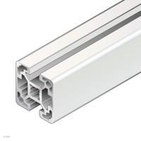 38429931873000 Bosch Rexroth Silver Aluminium Profile Strut, 40 x 40 mm, 10mm Groove, 3000mm Length