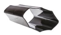 f6212-bk072 Alpha Wire Adhesive Lined Heat Shrink Tubing, Black 50.8mm Sleeve Dia. x 152mm Length 6:1 Ratio, FIT Shrink Tubing