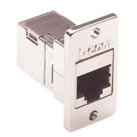ecf504-sc5e L-Com ECF Series Single-Port RJ45 Ethernet Coupler, Cat5e, Shielded