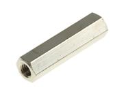 301320040050 Essentra Standoff, M3 x M3 Thread, 20mm Body, Brass, Female/Female