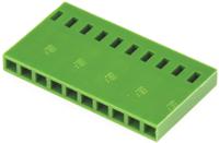 1-925366-0 TE Connectivity, AMPMODU MOD IV Female Connector Housing, 2.54mm Pitch, 10 Way, 1 Row