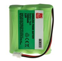 176-9369 RS PRO 3.6V NiMH Rechargeable Battery Pack, 1.5Ah - Pack of 1