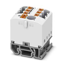 3274178 Phoenix Contact Distribution Block, 7 Way, 4mm², 24A, 690 V, White