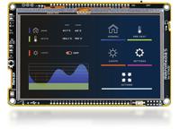 mikroe-6173 MikroElektronika Development Board ARM ARM Baseboard, Daughter Board