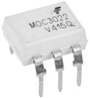 moc3022tvm onsemi, MOC3022TVM AC Input Phototriac Output Optocoupler, Through Hole, 6-Pin DIP