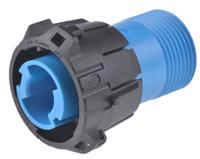 121583-0012 ITT Cannon, APD 1 Pole Din Plug, DIN 72585, 48 V dc IP67, Male, Cable Mount