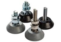 10406 Sunnex Circular M10mm Anti Vibration Mount, Pneumatic with 40kg Compression Load