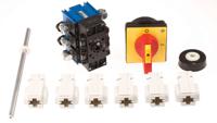 kg161t203gba004ve Kraus & Naimer 3P Pole Isolator Switch - 160A Maximum Current, 55kW Power Rating, IP65