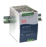 sdr-480p-48 MEAN WELL SDR Switched Mode DIN Rail Power Supply, 88 → 264V ac ac Input, 48V dc dc Output, 10A Output, 480W