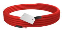 350-366 RS PRO PT100 Temperature Sensor, 6mm Dia, 50mm Long, 3 Wire, Probe, 400°C Max