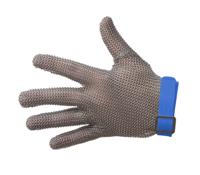 0gcm1324000000 Manulatex GCM Blue Stainless Steel Puncture & Tear Resistant Gloves, Size L