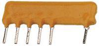 cns471a5 Vishay, ORN 1kΩ ±0.1% VOLT/D Resistor Array, 5 Resistors, 0.6W total, SIP, Through Hole