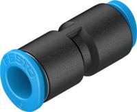 qsm-6-4-100 Festo QSM Series Reducer Nipple, Push In 6 mm to Push In 4 mm, Tube-to-Tube Connection Style, 130761